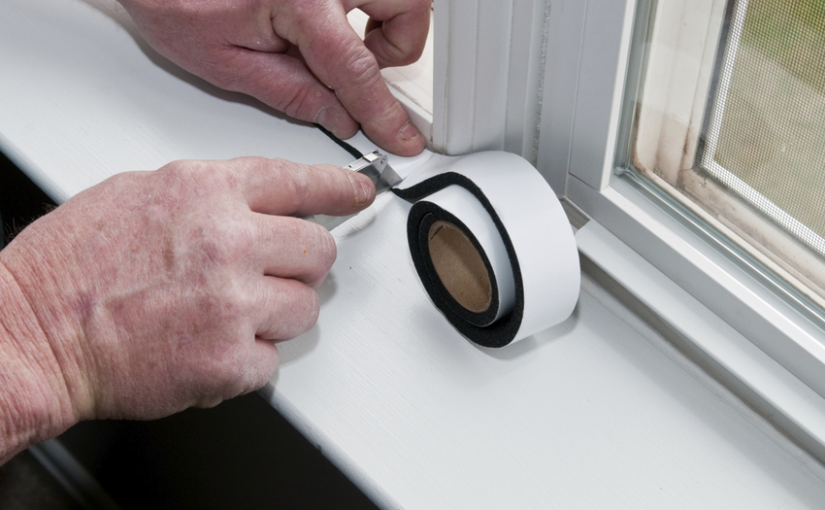 Seal your windows to save on heating