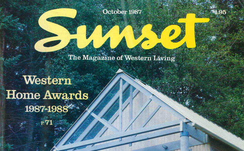 House featured in Sunset 1987